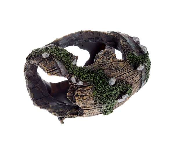 Декорация для аквариума Barbus "Бочка", 12 х 8,5 х 9 см  054