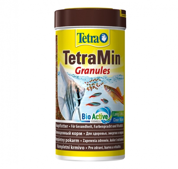 TetraMin Granules 250мл - универсальный корм для рыб (гранулы)