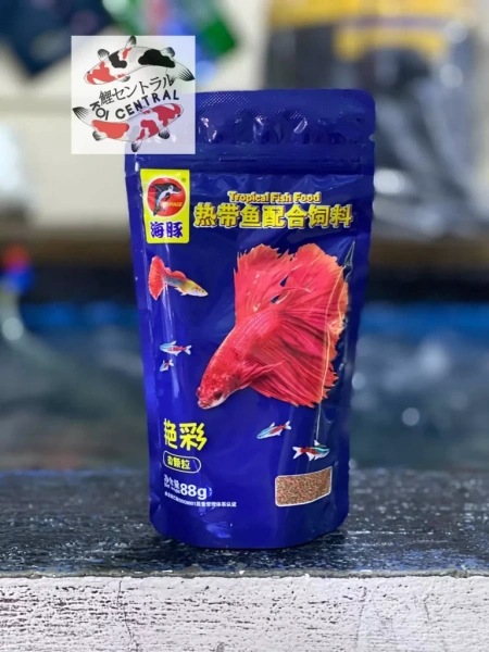 Porpoise Porpoise Tropical Fish Food 88g Корм для петушков и лабиринтовых