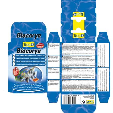 TETRA ZMF BIOCORYN 24 капсулы на 1200л