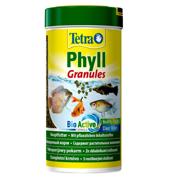 Tetra Phyll granules 250 мл - корм для растительноядных рыб (гранулы)