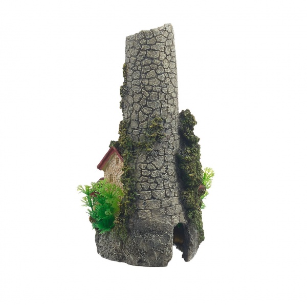 Декорация для аквариума Barbus Замок, 15х14,5х28 см 009