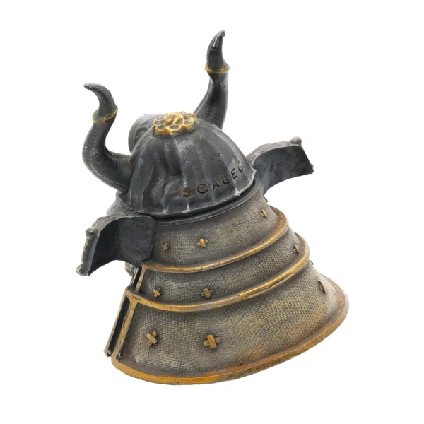 Укрытие из искусственного камня Scaled Shogun Kabuto Shelter 19 см (Золотое)