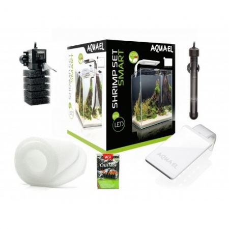 AQUAEL Аквариум SHRIMPS SET SMART LED DAY&NIGHT 10 белый  (10 литров)