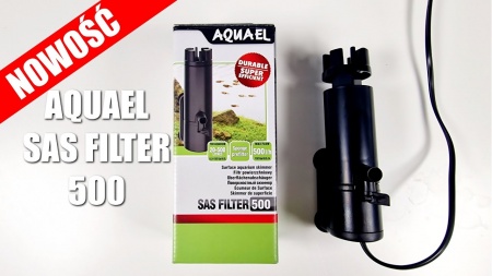 AQUAEL SAS FILTER 500 - поверхностный скиммер для аквариумов до 500 л