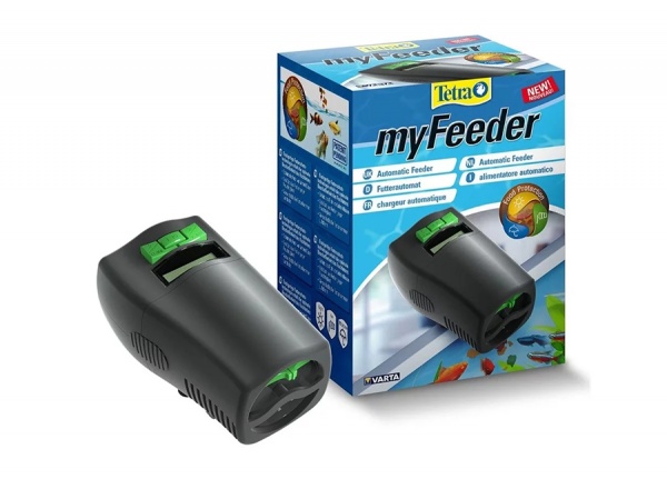 Автокормушка электронная с дисплеем  Tetra myFeeder Черный
