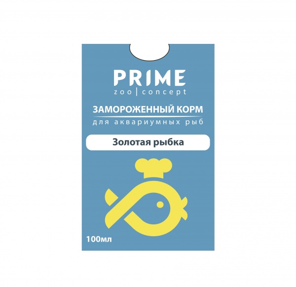 Смесь для золотых рыбок в блистере 100 гр.