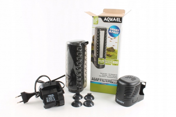 AQUAEL ASAP FILTER 500. Фильтр 5w, 500л/ч, на 50-150л.